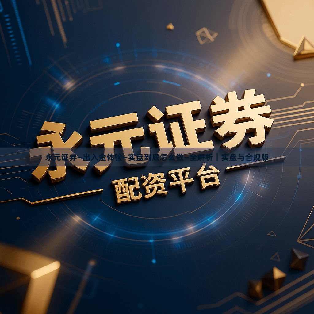 永元证券—出入金体验—实盘到底怎么做—全解析｜实盘与合规版