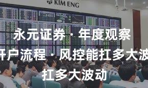 永元证券 · 年度观察 · 开户流程 · 风控能扛多大波动