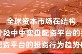 全球资本市场在结构性行情阶段中中实盘配资平台的投资行为趋势研