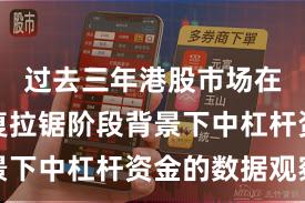过去三年港股市场在指数反复拉锯阶段背景下中杠杆资金的数据观察